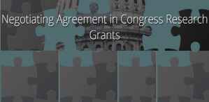 Negotiating Agreement Congress Research Grants