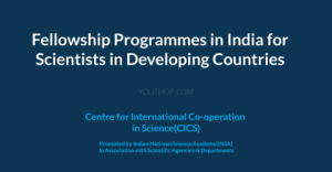 Fellowship Programmes in India for Scientists in Developing Countries