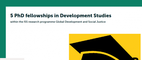 Erasmus University Rotterdam Offre 5 Bourses De Doctorat En Etudes De Developpement 2018 Pays Bas