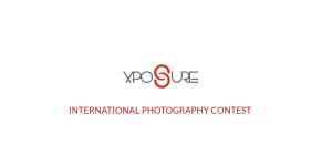 Concours international de photographie Xposure