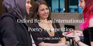 The Oxford Brookes International Poetry Competition