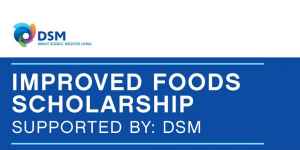 One Young World Improved Foods Scholarship: Supported By DSM