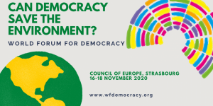 Council of Europe World Forum for Democracy 2020: Call for Youth Delegates