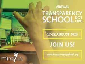 Application are open for the Transparency School 2020