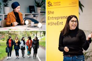 Elle  Entrepreneurs programme en Suède pour les femmes du Moyen-Orient et d'Afrique du Nord 2022