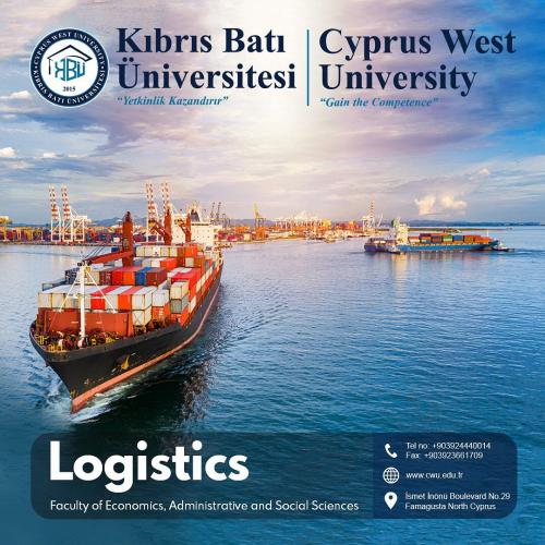 Bachelor degree in Logistics at Cyprus west university: