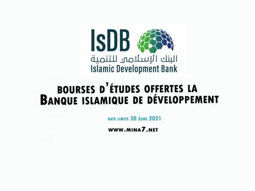 Bachelor fully funded Scholarship from the Islamic Bank of development: