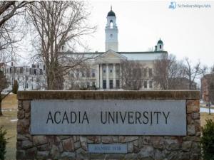 Bourses d'études d'entrée à l'Université Acadia, Nouvelle-Écosse Canada 2024-22