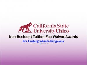 Exonération des frais de scolarité pour les non-résidents de la California State University, États-Unis 2021-22