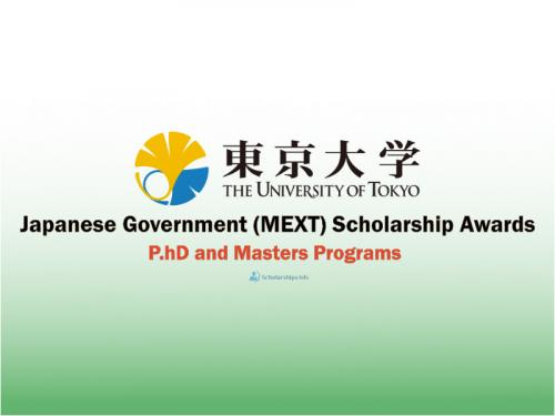 Japanese Government (MEXT) Scholarship Awards, Japan 2024-23