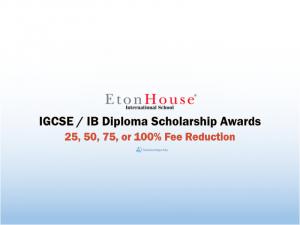 Bourses d'études IGCSE / IB Diploma à Eton House International School