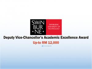 Deputy Vice-Chancellor’s Academic Excellence Award at Swinburne University of Technology