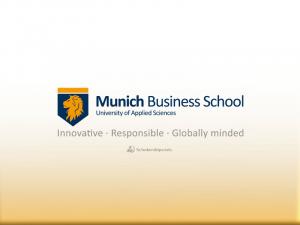 Liste des bourses de la Munich Business School Germany (mise à jour)