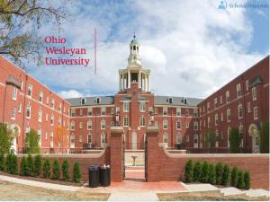 Aide basée sur les besoins de l'Université de l'Ohio Wesleyan, États-Unis 2022-2023