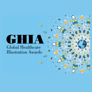 جوائز الرسوم التوضيحية العالمية الجديدة للرعاية الصحية (GHIA)