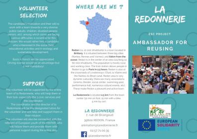 Volunteering in Redon: Promoting environmentally Friendly Practices ! 2023