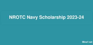 NROTC Navy Scholarship 2024-24