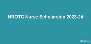 Bourse d'études infirmière NROTC 2024-24