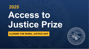 2025 Access to Justice Prize